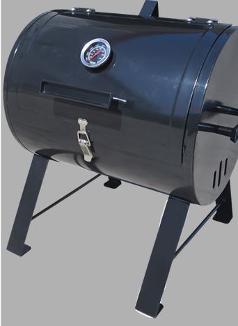 Mini barrel charcoal grills